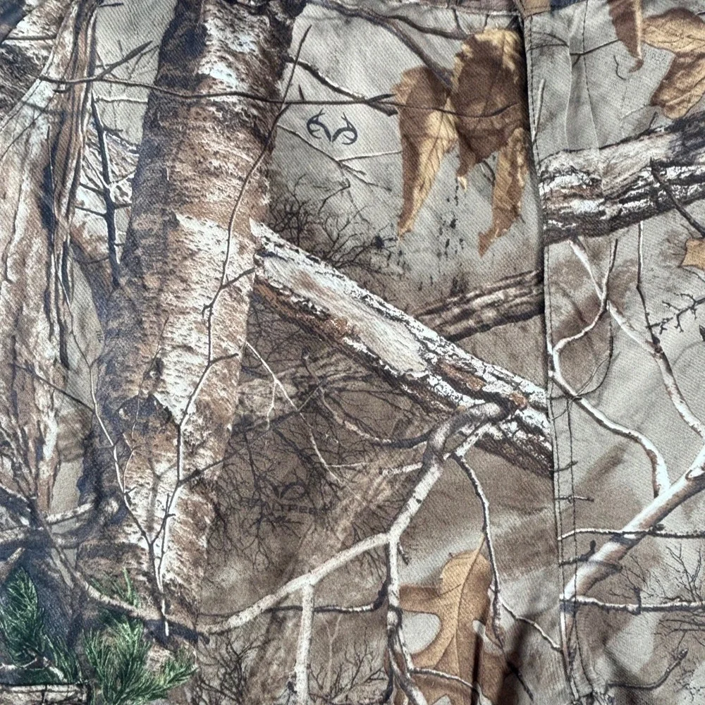 Cabelas Camo Cargo Pants Mens XL‎ Brown Realtree Camouflage Nylon Adjustable